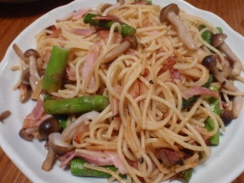 いつものパスタに飽きたら☆アスパラのパスタ